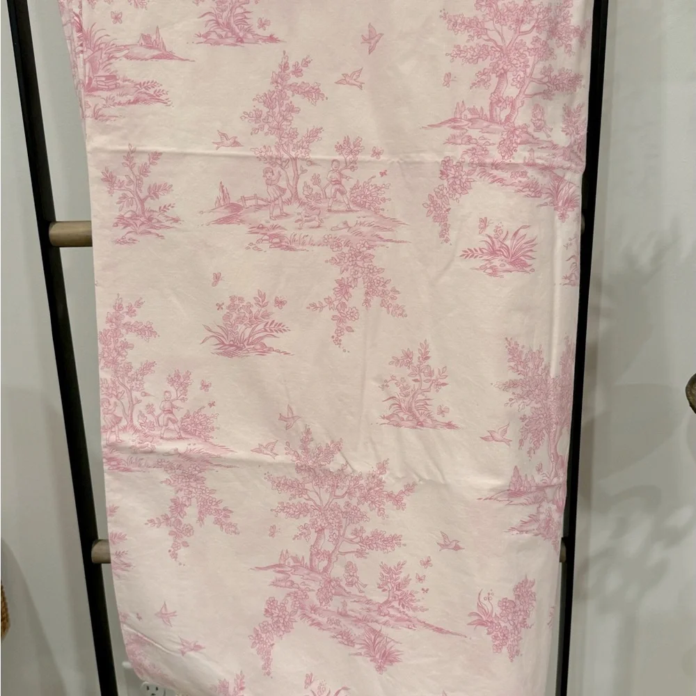 ISABELLE TOILE DUVET Cover & 2 PILLOWCASE  HOUSSE DE COUETTE pottery barn kids